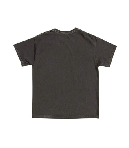 Unisex Adult Vintage Washed T-shirt Black Charcoal Where The Wild Things Are
