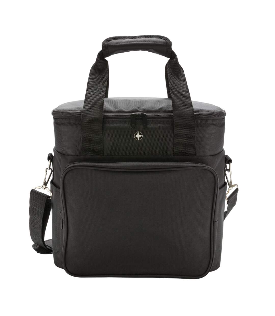 16l cooler bag 28.5cm x 32cm x 20cm black Swiss Peak-1