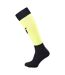 Chaussettes De Foot Homme Noir Jaune Fluo Huari-2