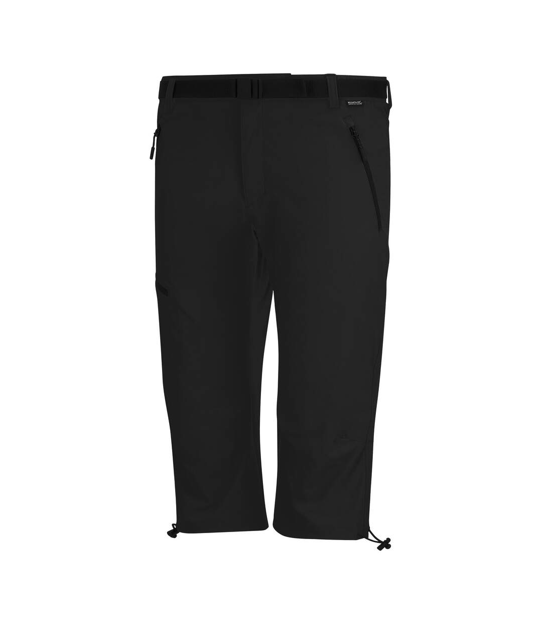Pantacourt À Taille Semi-élastiquée Et Ceinture Amovible Xert Homme Noir Regatta-4
