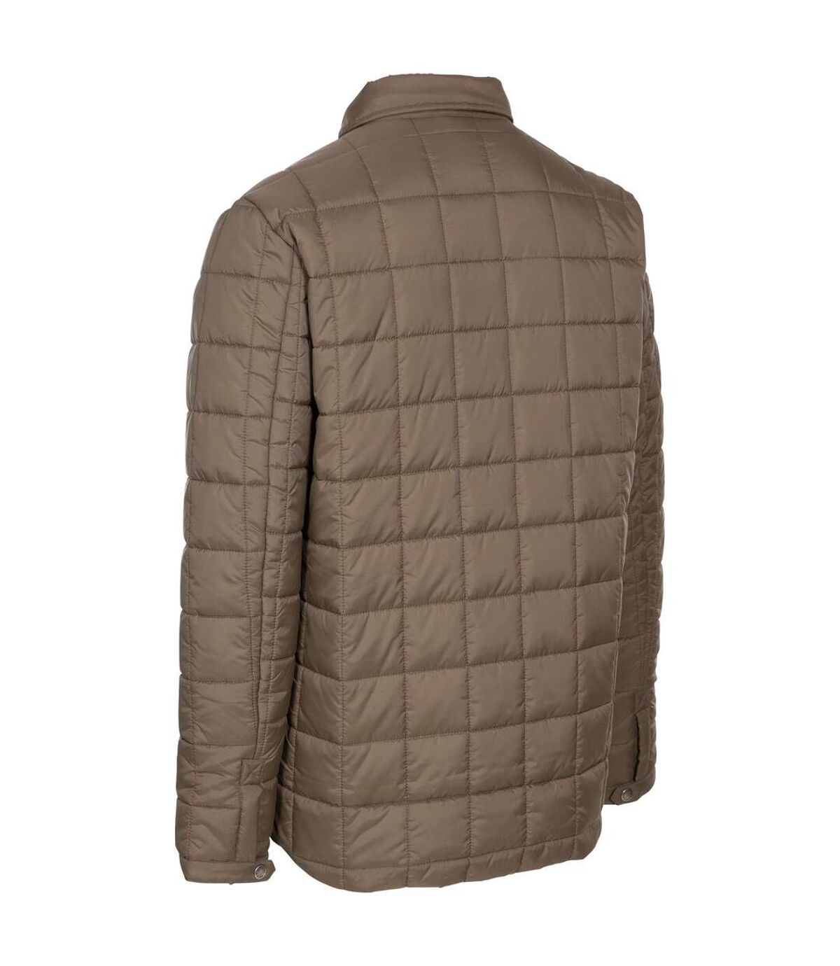 Trespass Mens Hullford Padded Jacket (Dark Khaki)