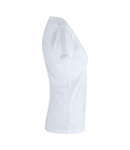 T-shirt Femme Blanc Clique