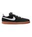 Baskets Court Vision Homme Noir Blanc Marron Pâle Nike-1