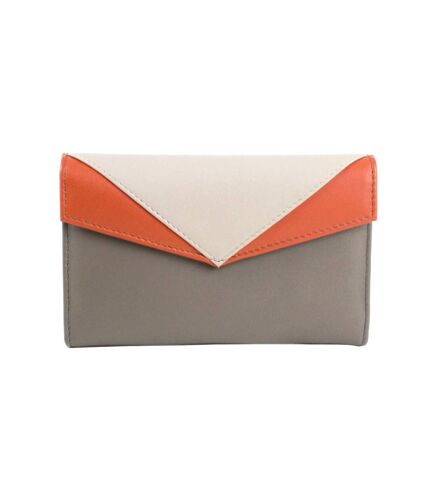 Porte-monnaie macy femme taille unique taupe / marron orangé Eastern Counties Leather