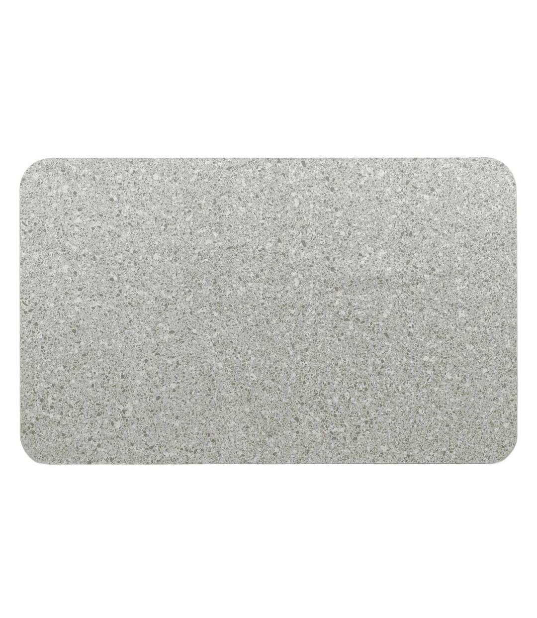 Tapis de Bain Ultra-Absorbant Granite 50x80cm Gris-1