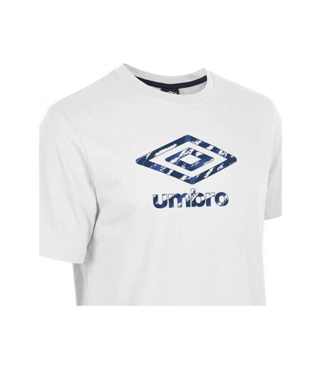 Tee shirt homme col rond en coton 160GSM et logo imprimé camo 957862 Umbro