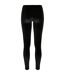 Legging Motif/style Maille Tech Femme Noir Urban Classics-2