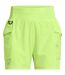Womens/ladies Trail Walking Shorts Green Under Armour-2
