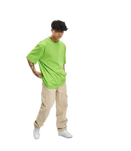 T-shirt Motif/style Uni Homme Vert Citron Urban Classics
