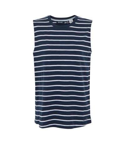 Womens/ladies fariene striped sleeveless top navy/white Regatta