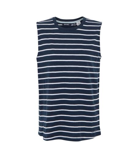 Womens/ladies fariene striped sleeveless top navy/white Regatta
