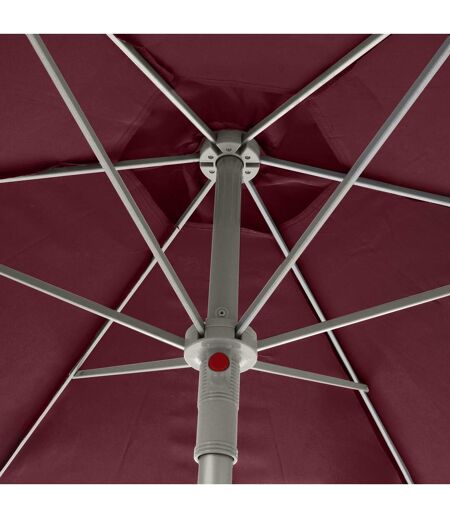 Parasol droit rond Anzio - Diam. 230 cm - Bordeaux