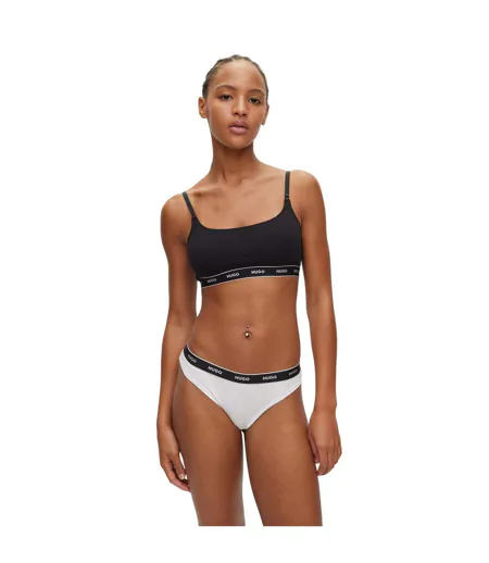 String Femme Blanc Hugo
