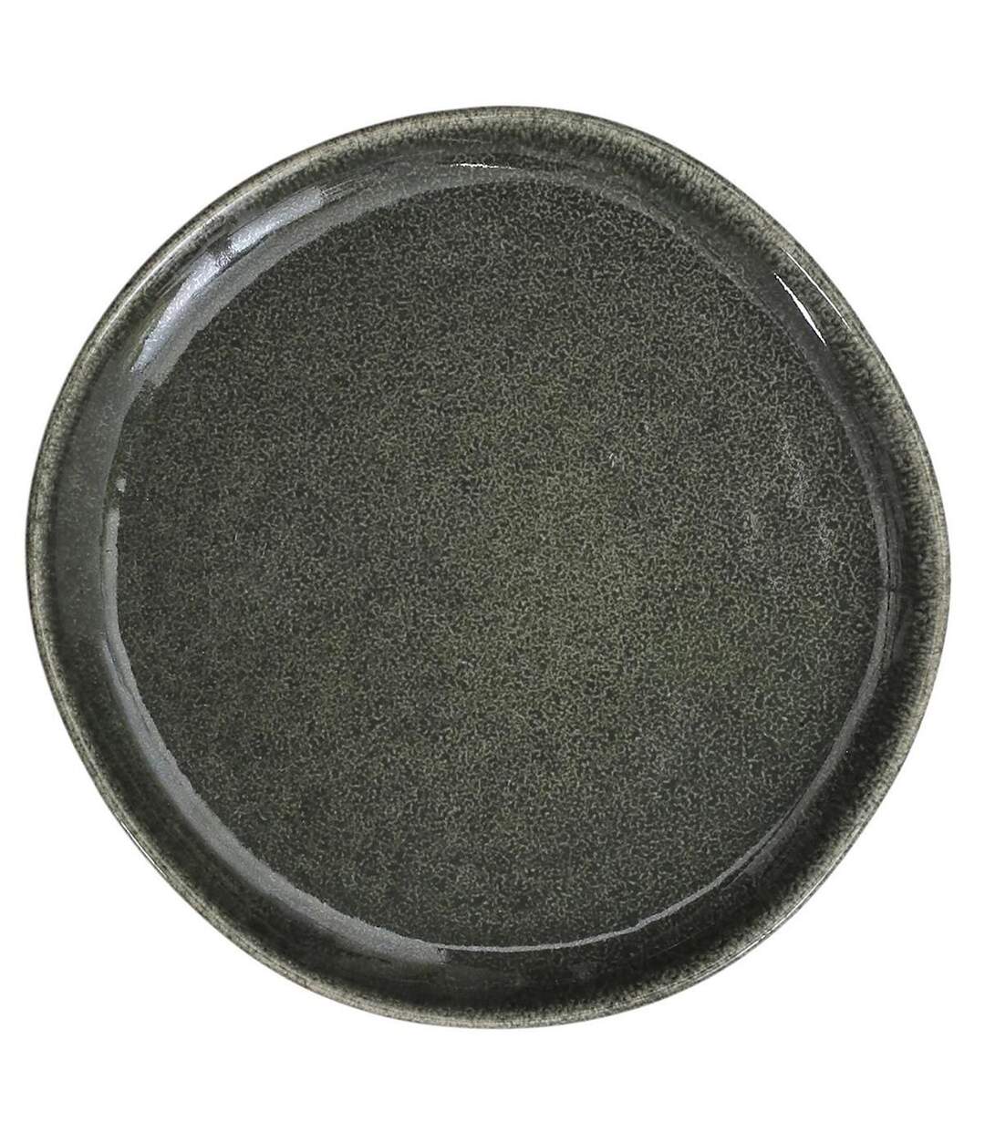 Lot de 6 Assiettes à Dessert Black Forest 20cm Vert-1