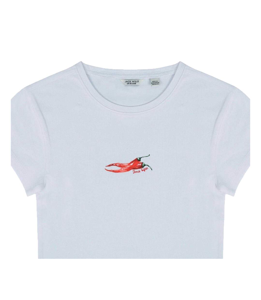 Haut Court Motif/style Rouge Vif Femme Rouge Vif Jack Wills-3