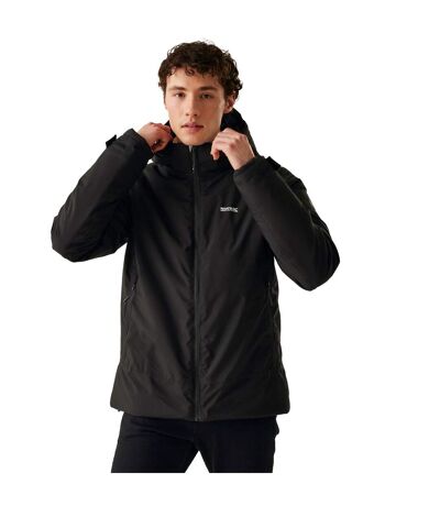 Mens Frelton Waterproof Insulated Jacket Black Regatta