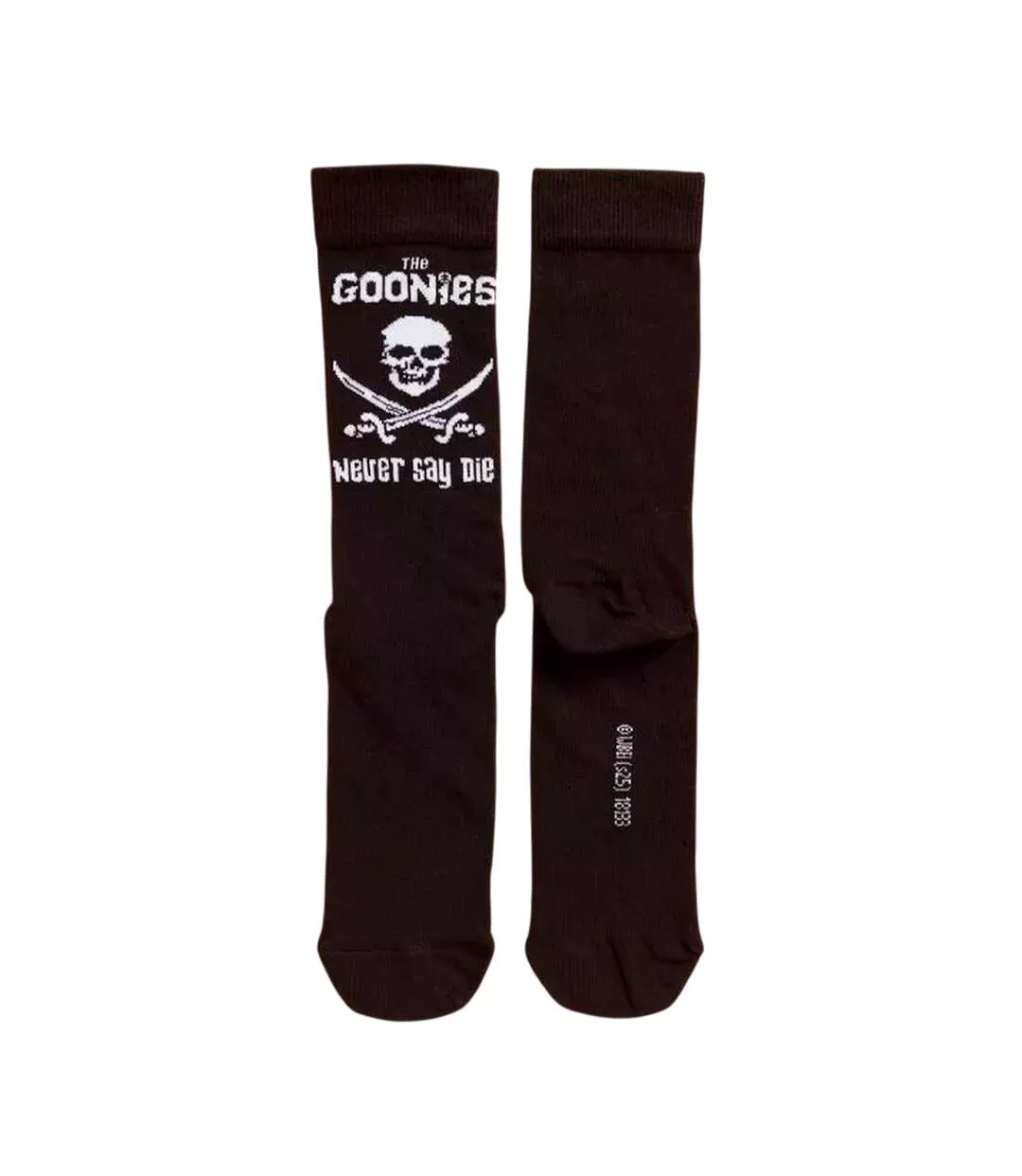 Chaussettes Never Say Die Adulte Noir Charbon The Goonies-2