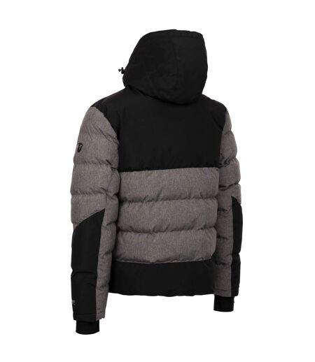 Mens Delabole Padded Jacket Grey Marl Trespass
