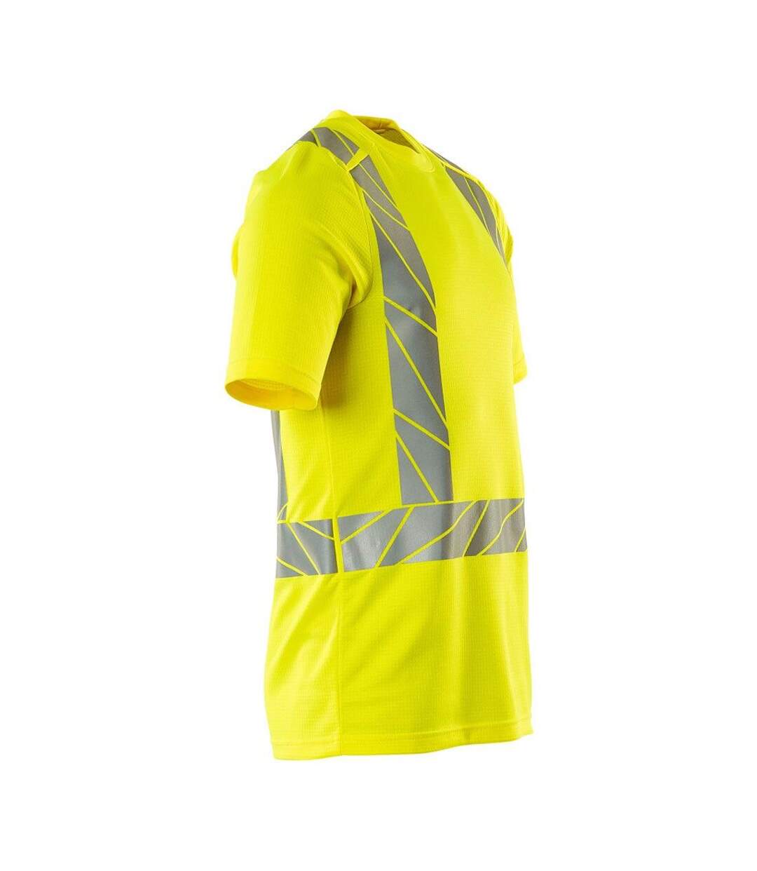 T-shirt Accelerate Safe Homme Jaune Fluo Mascot-4