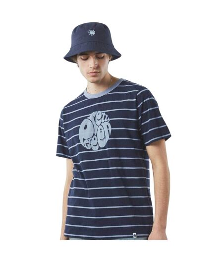 T-shirt Motif/style À Rayures Capella Homme Bleu Marine Pretty Green