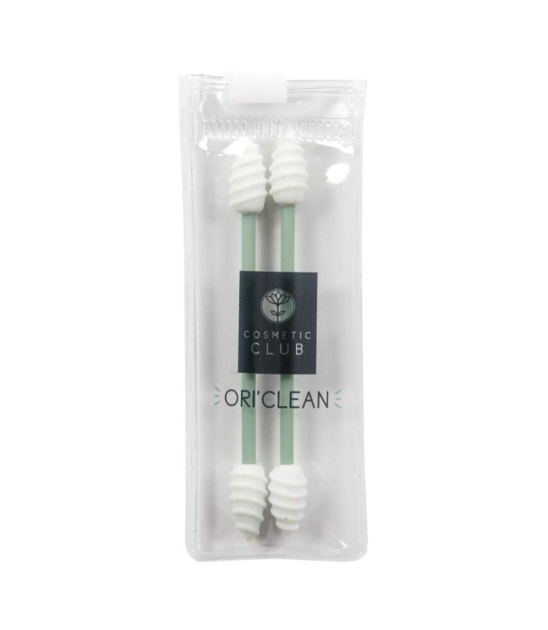 Lot de 2 Bâtonnets Silicone Oreilles 9cm Blanc-1
