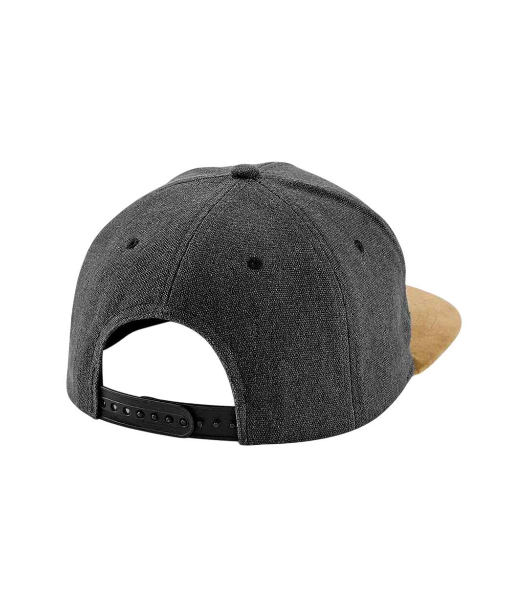Casquette Ajustable Vieux Noir Beechfield-2