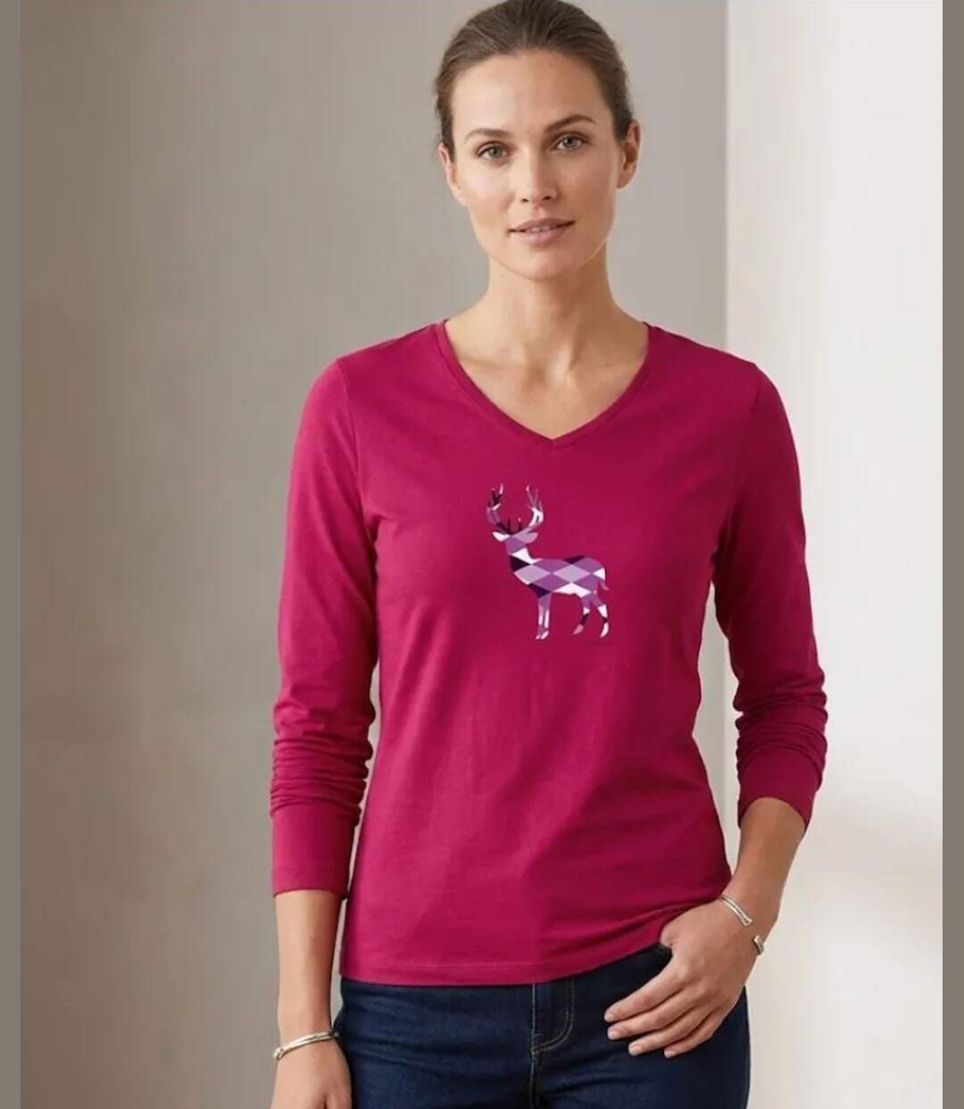 Tee-shirt Femme Manches Longues Nico1  (Mayflower)-1