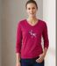 Tee-shirt Femme Manches Longues Nico1  (Mayflower)-1