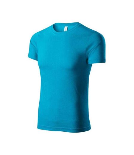 T-shirt Motif/style Uni Paint Adulte Bleu Clair Malfini