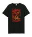 T-shirt Style Slayer Psychopathy Red Adulte Noir Amplified-1