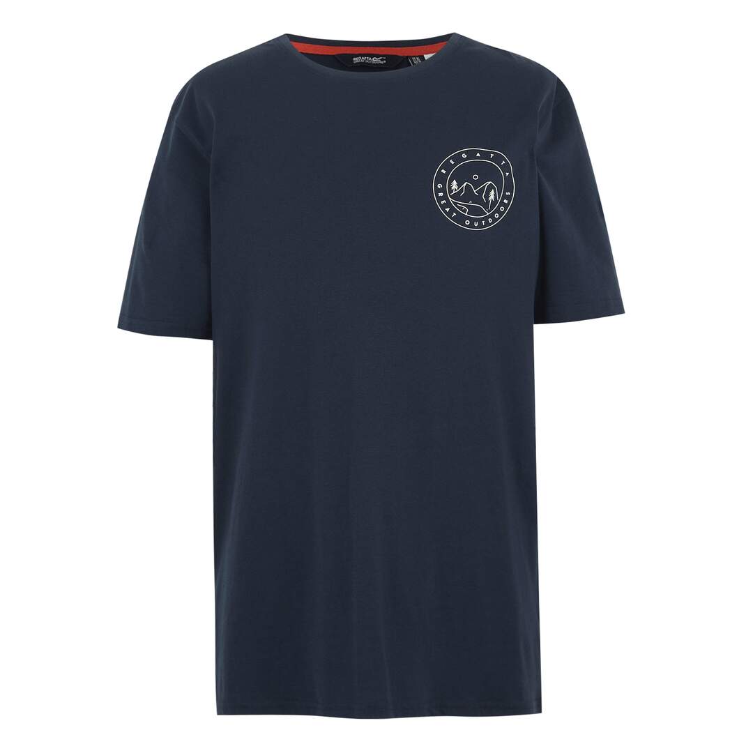 T-shirt cline for every adventure homme marine Regatta-1