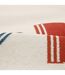 Tapis de Cuisine Antidérapant Nippon Line 60x90cm Blanc-4