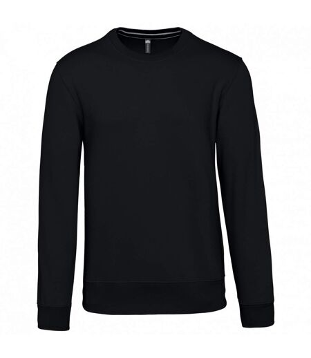 Kariban Mens Crew Neck Sweatshirt (Black) - UTPC6920