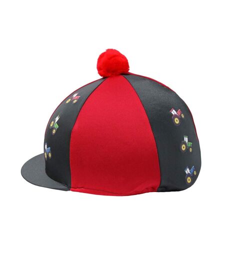 Little Knight Tractor Collection Hat Cover (Charcoal Grey/Red) - UTBZ4442