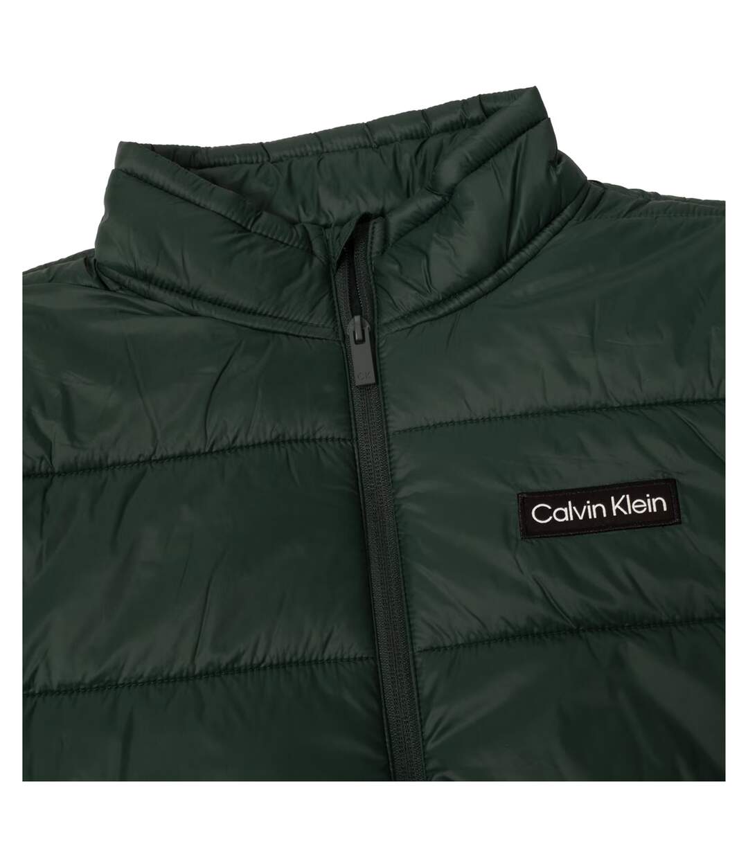 Mens Performance Lightweight Puffer Jacket Evergreen Calvin Klein-3