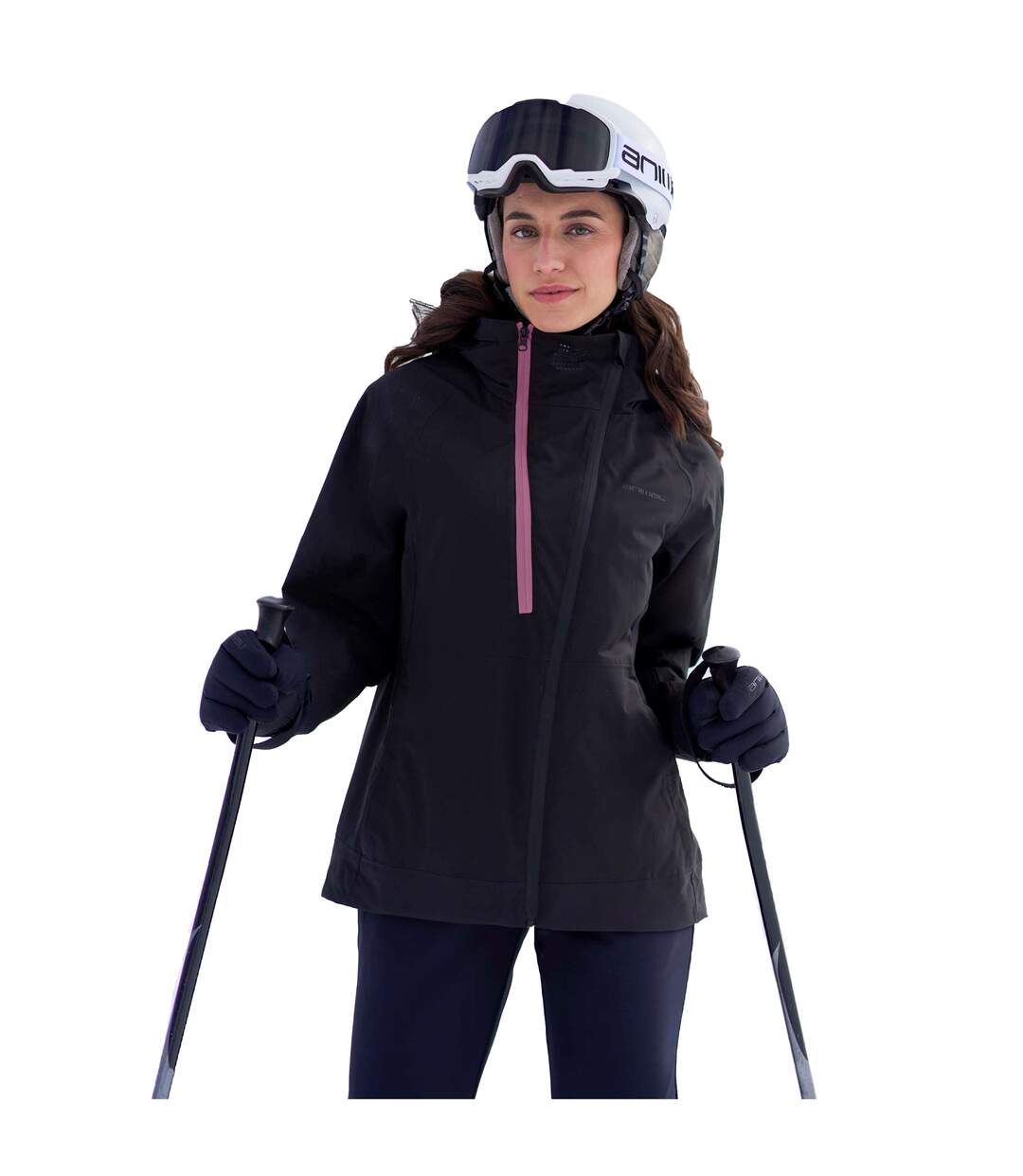 Blouson De Ski Vortex Femme Noir Mountain Warehouse-4
