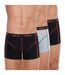 LOT DE 3 BOXERS WILSON NOIR GRIS NOIR