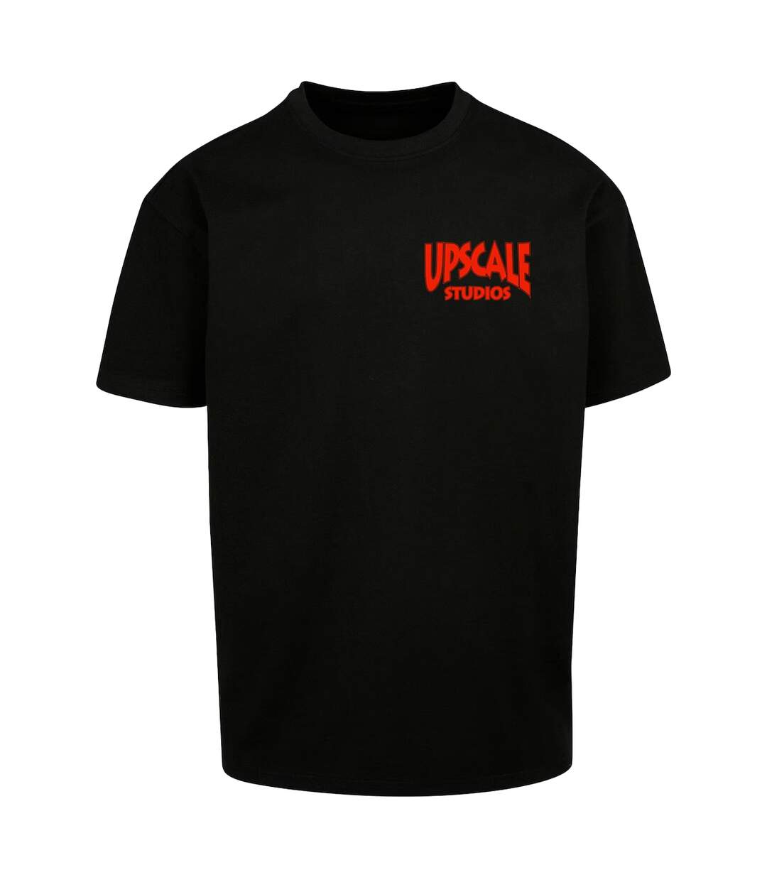 Mens Upscale Studios Oversized T-shirt Noir Mister Tee-2