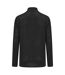 Mens Mock Neck Regular Long-sleeved Top Black Everlast-2