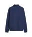Mens Quarter Zip Sweatshirt Blue Tide Farah-2