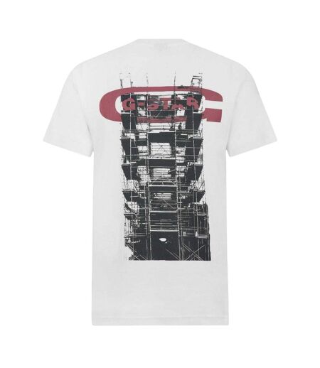 Mens Raw T-shirt White G-Star