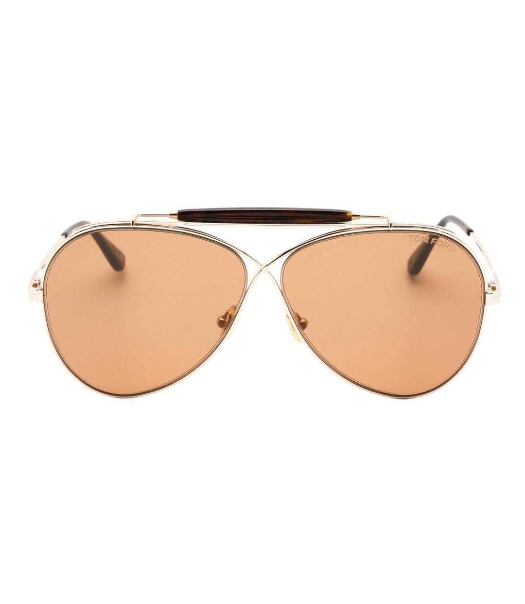Lunettes De Soleil Holden Homme Taille Unique Brillant Rose Doré Tom Ford-1