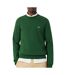 Sweat vert foncé homme lacoste sh9608-1