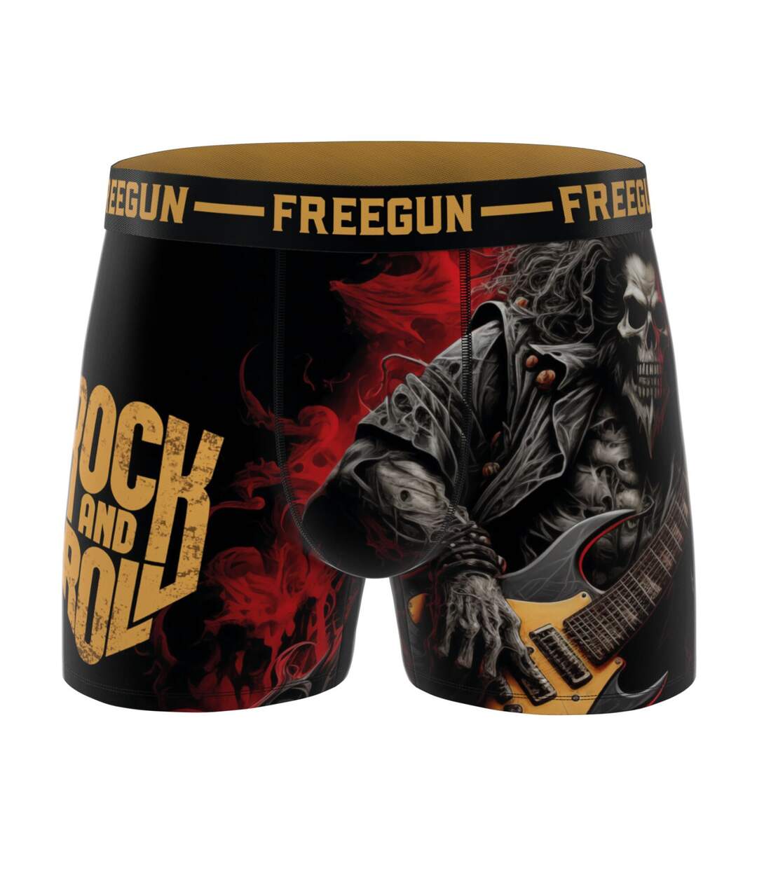 Lot de 4 boxers homme Heavy Rock Freegun-3