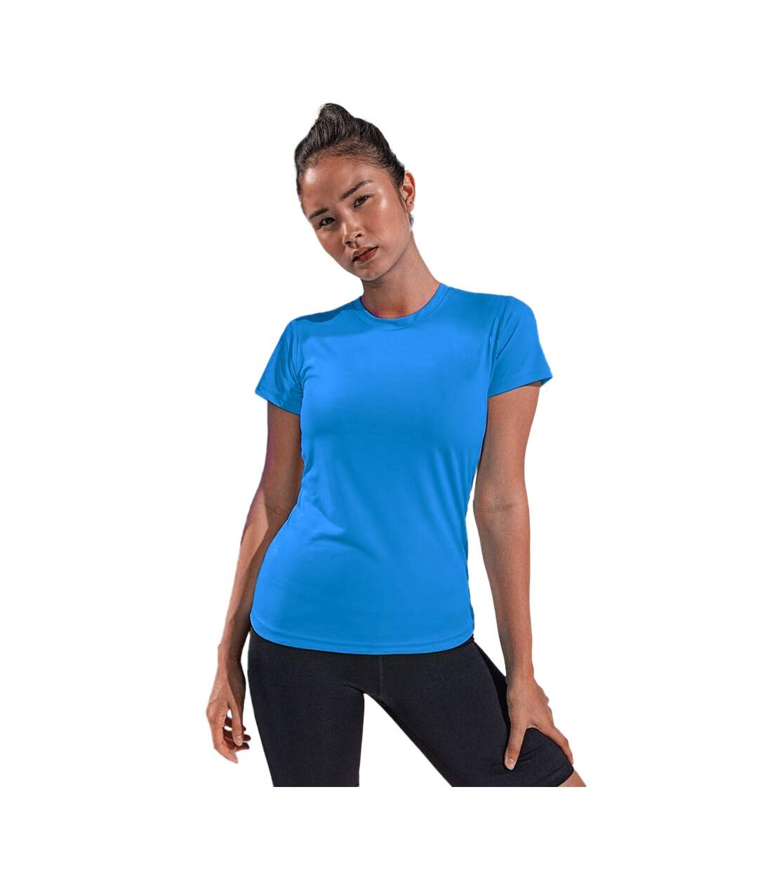 T-shirt sport femme saphir Tri Dri