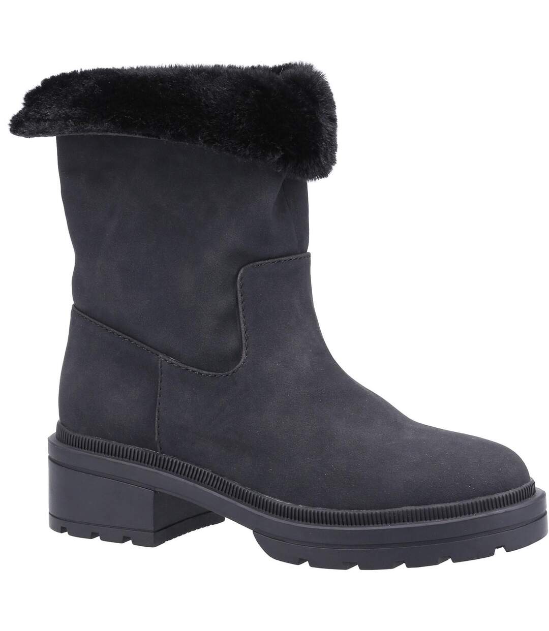 Bottes mi-hautes idea femme noir Rocket Dog-1