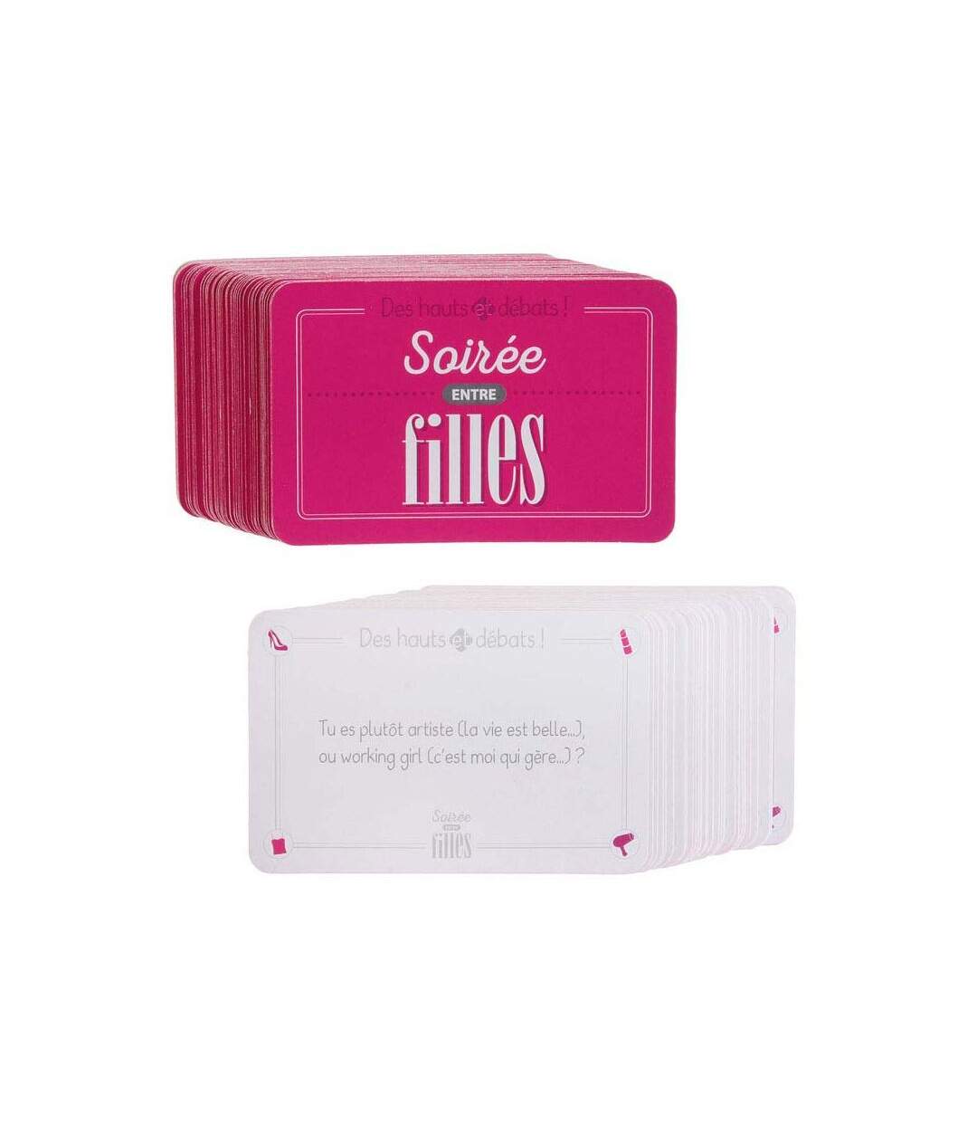 Jeu de cartes débat soirée filles 54 cartes-1