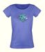Tee-shirt femme MAYFLOWER DANIELE3 bleu lavande : le confort d'une coupe large-5