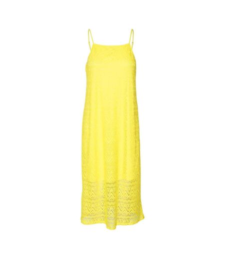 Robe jaune femme vero moda maya