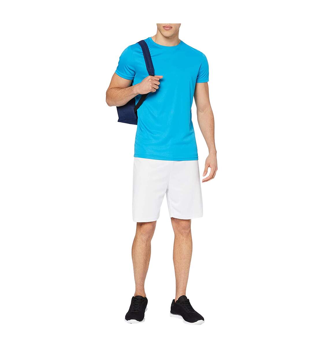 T-shirt de sport active homme turquoise Stedman-3